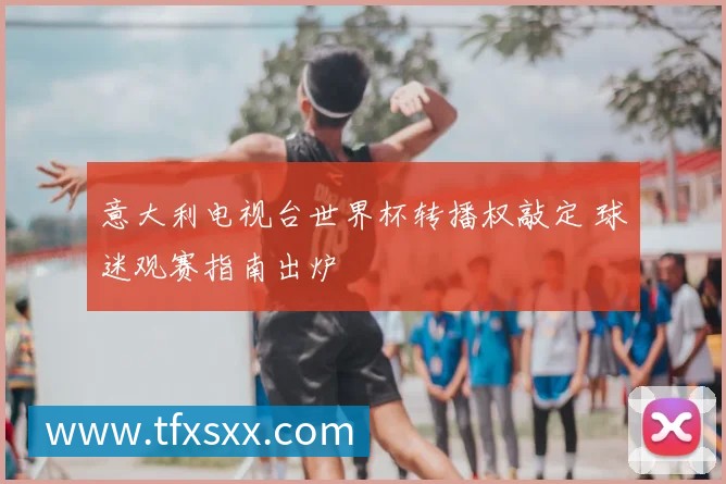 意大利电视台世界杯转播权敲定 球迷观赛指南出炉